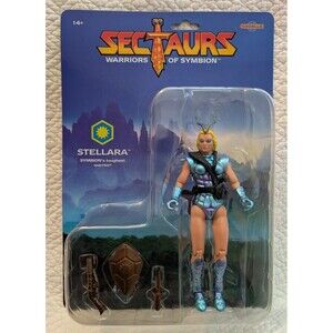Nacelle Sectaurs: Warriors Of Symbion Stellara 7" Figure NIB Factory Sealed